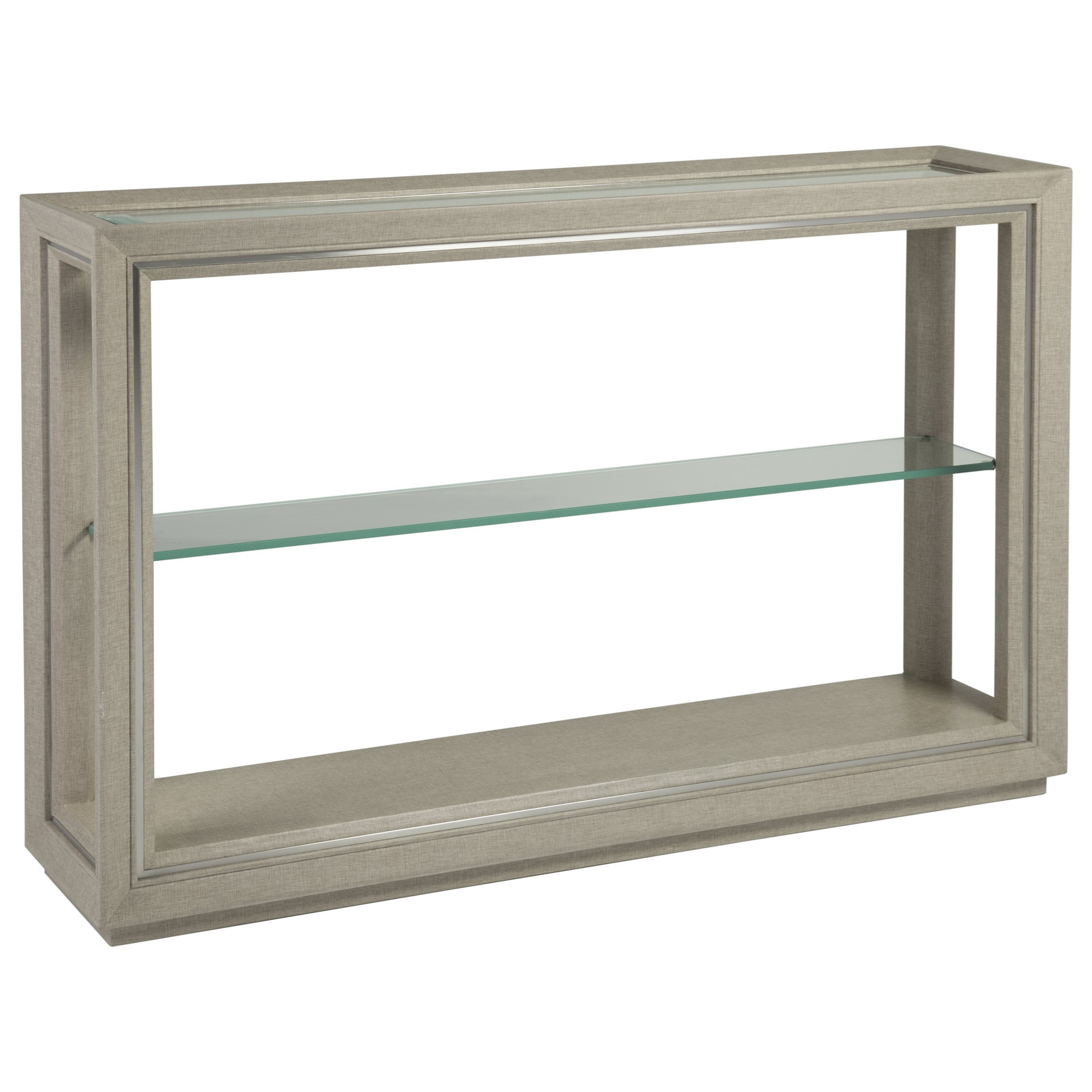 Linen shop console table